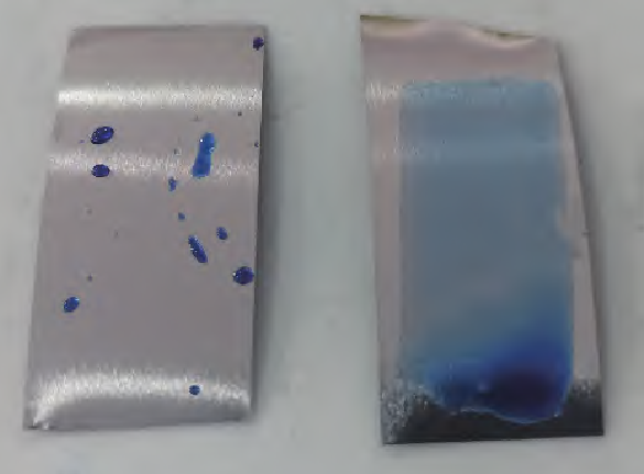 等離子體處理金屬材料前后對比