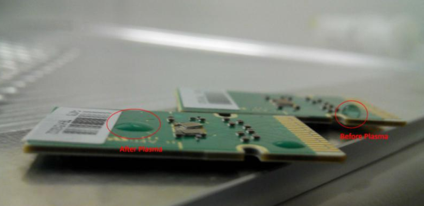 等離子清洗前后接觸角變化